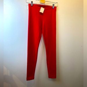 American Apparel lipstick red leggings NWT rare dead stock ♥️㊙️